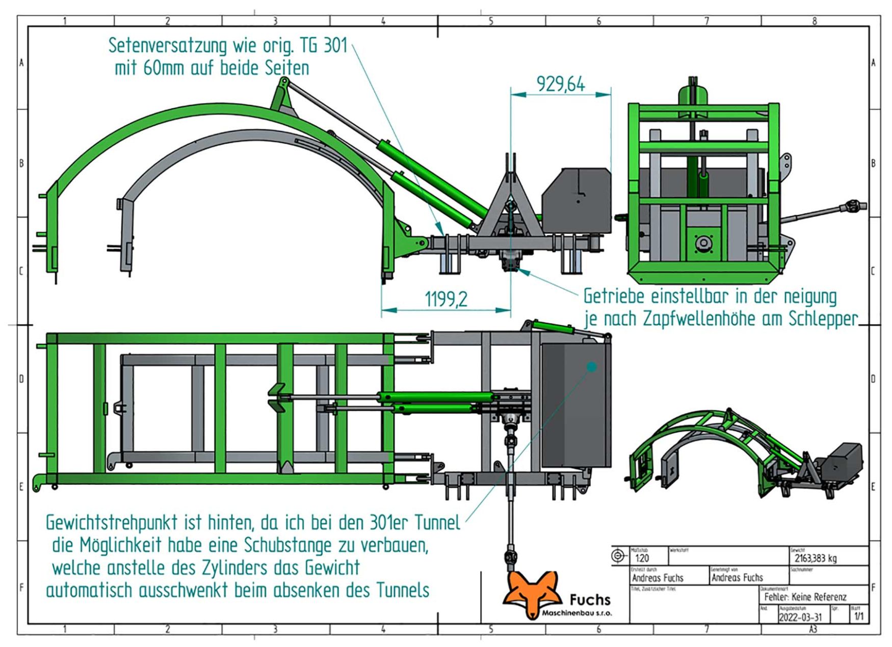 3-Punkt Streuer image 1