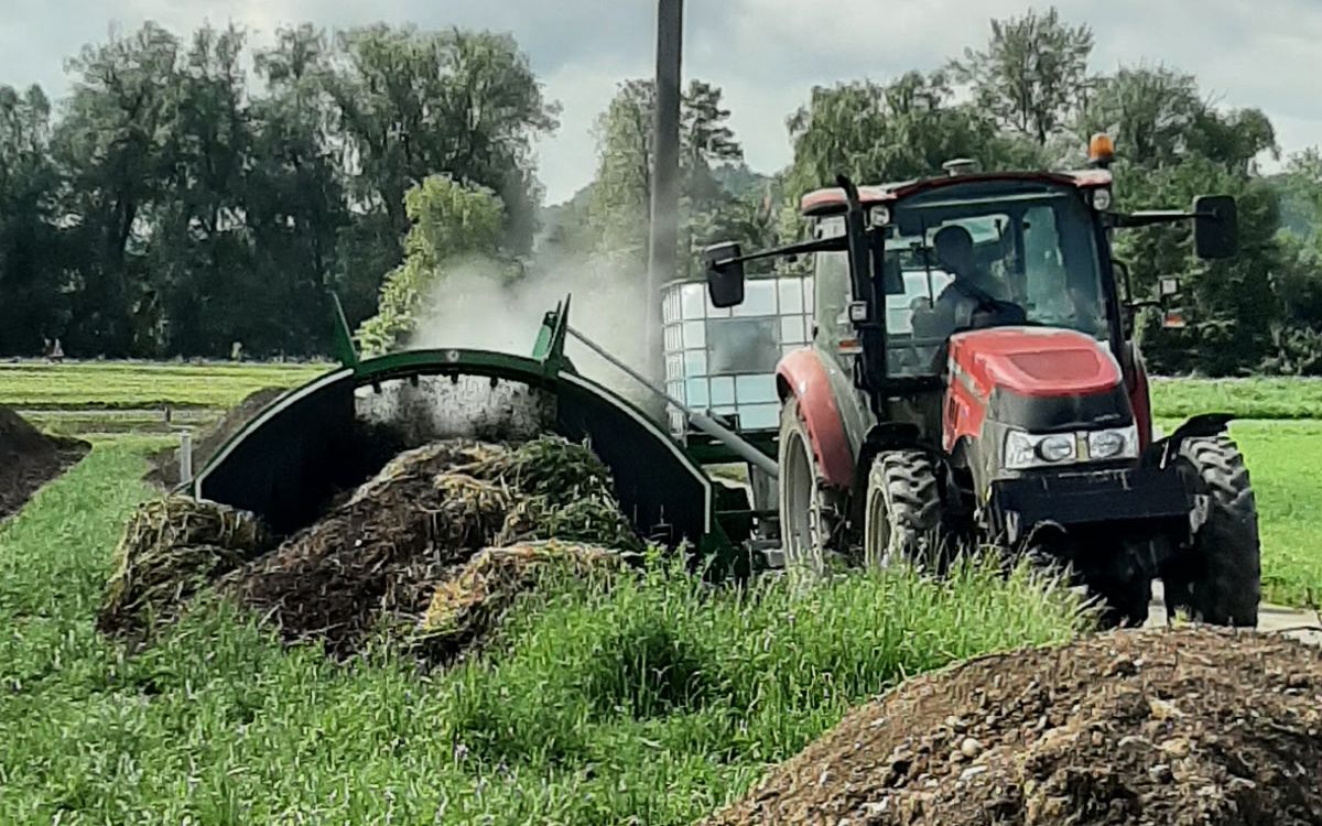 TG 301 Compost turner - Salenhof Organic Vegetables preview image