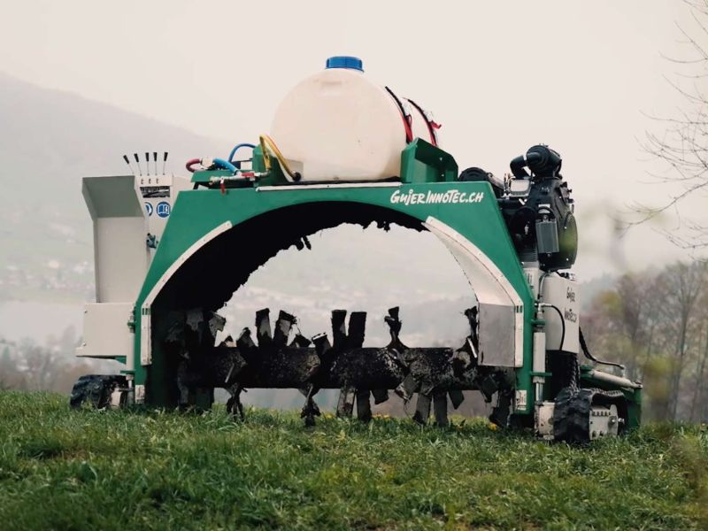 Volteador de compost SGF 2100 B / E y batería gallery image 2